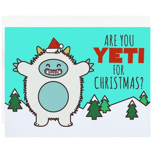 Are You Yeti For Christmas? Holiday Card
