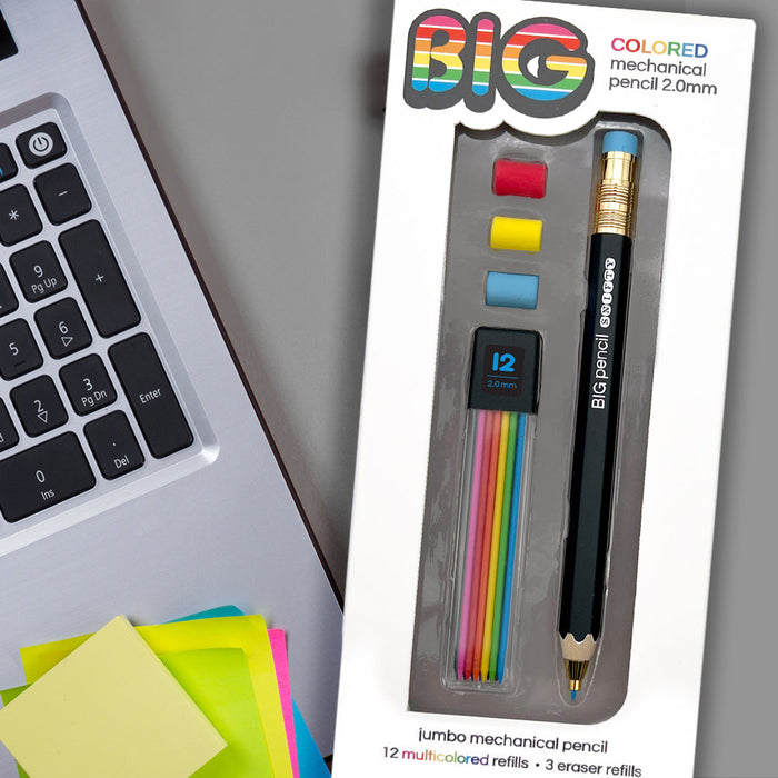 Big Colored Mechanical Pencil Set