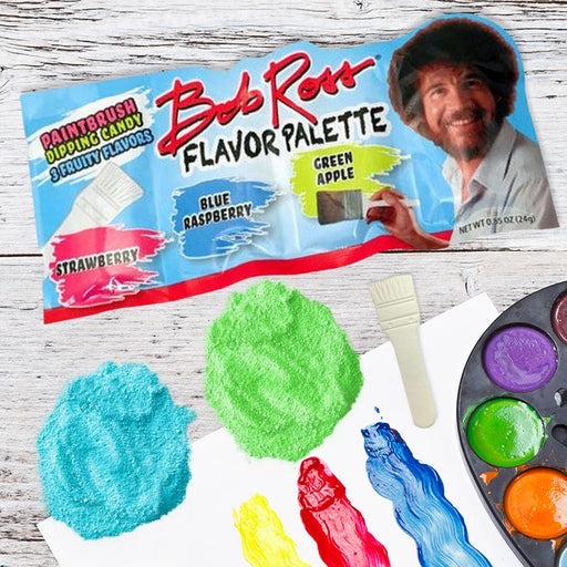 Bob Ross Flavor Palette Dipping Candy