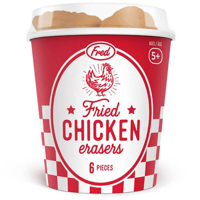 Bucket of Fried Chicken Erasers