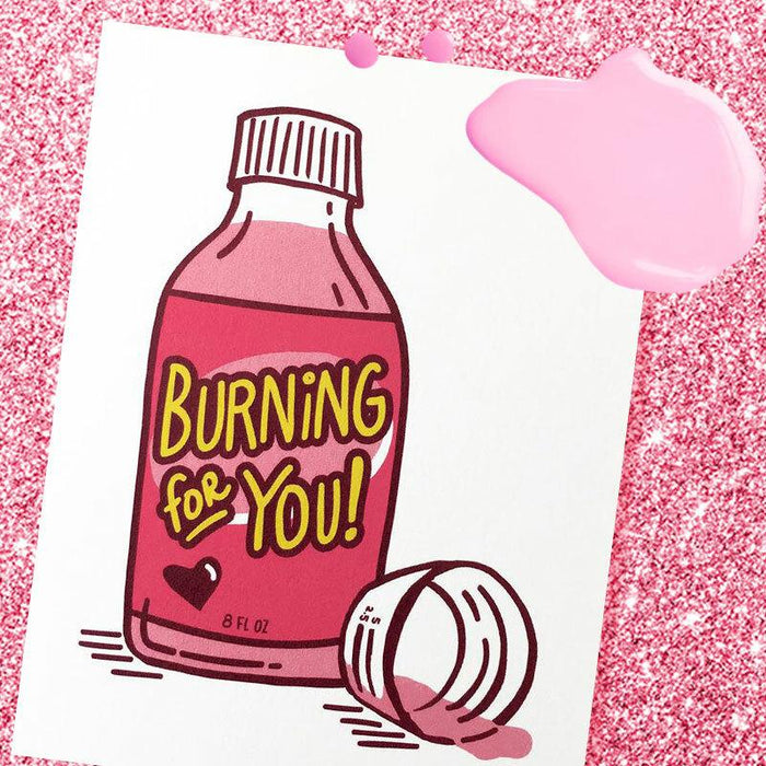 Burning For You Relationship Card