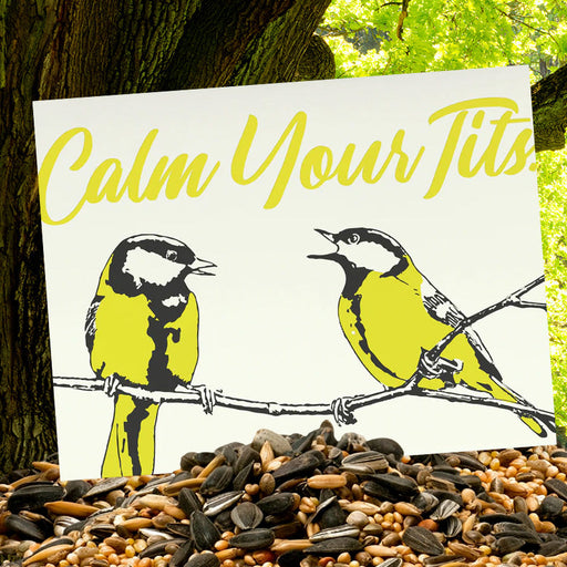 Calm Your Tits Greeting Card