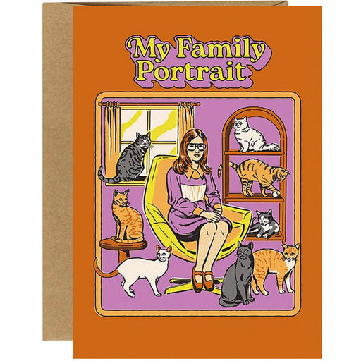 My Family Portrait Greeting Card
