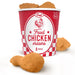 Bucket of Fried Chicken Erasers