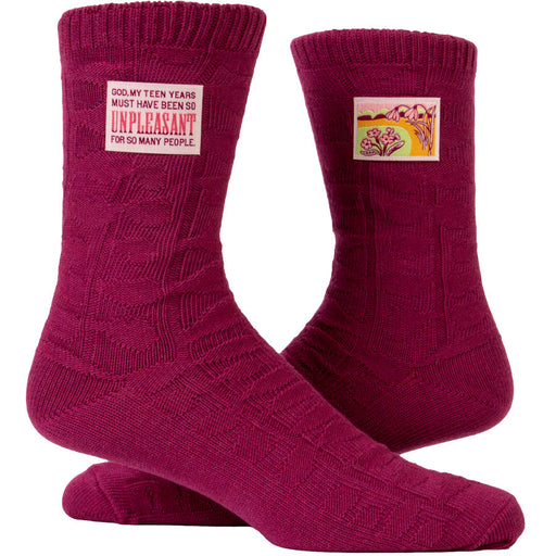 God, My Teen Years Must Have Been So Unpleasant For So Many People Socks
