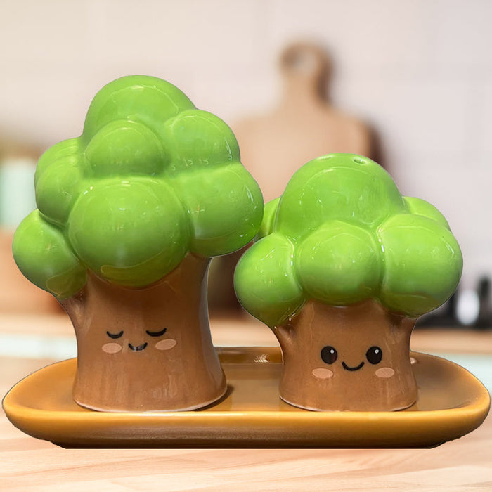 Happy Grove Trees Salt & Pepper Set