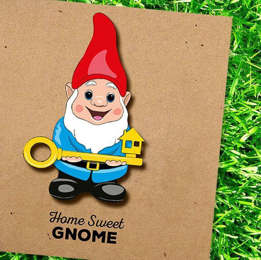 Home Sweet Gnome Greeting Card