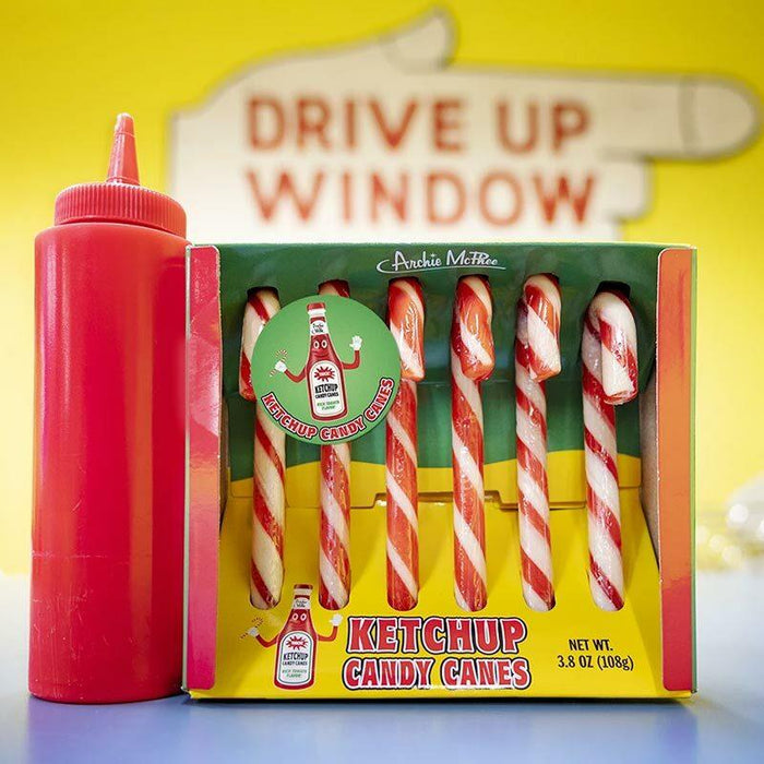 Ketchup Candy Canes