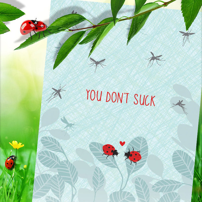 You Don't Suck Ladybug Greeting Card