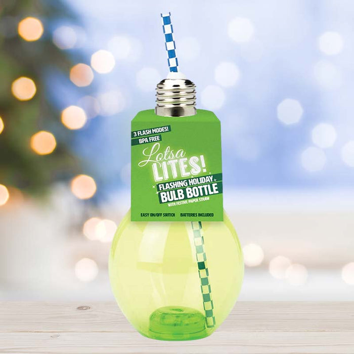 Lotsa LITES! Flashing Holiday Beverage Bulb