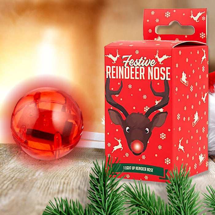 Festive Reindeer Nose