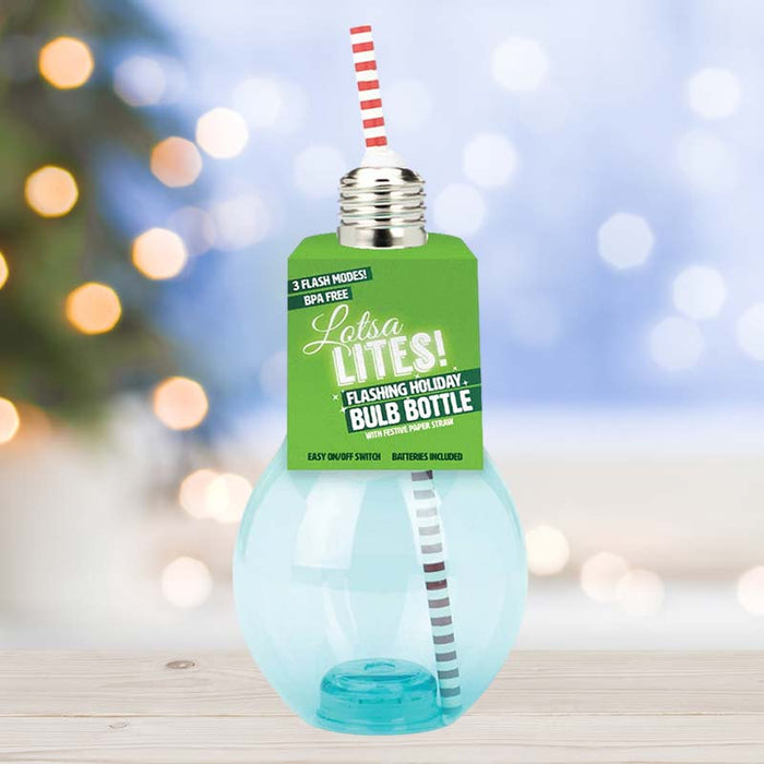 Lotsa LITES! Flashing Holiday Beverage Bulb