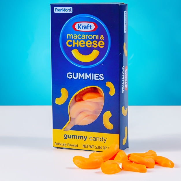 Gummy Mac & Cheese Candy