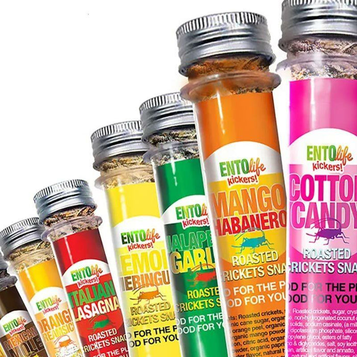 Mini-Kickers Flavored Roasted Crickets