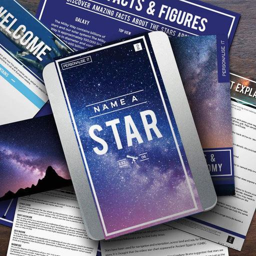 Name A Star Deed Certificate