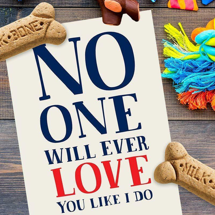No One Will Love You Like I Do, Except The Dog Birthday Card