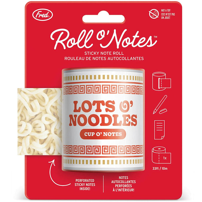 Lots O' Noodles Roll O’ Notes