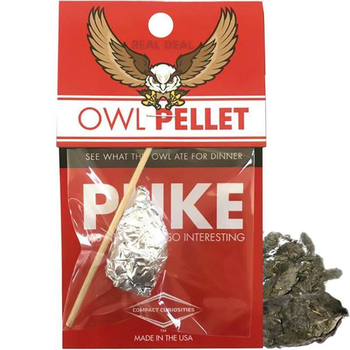 Owl Puke Pellet - See What They Had For Dinner