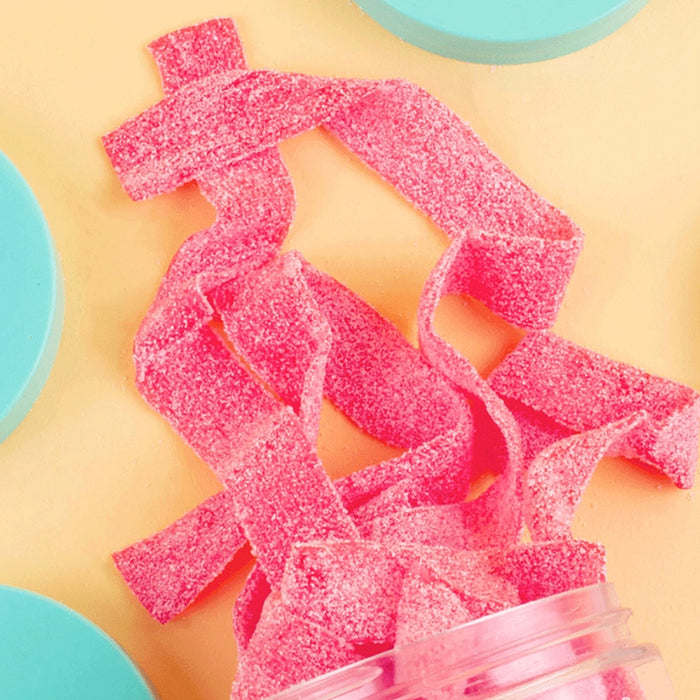 Pink Lemonade Sour Belt Gummy Candy