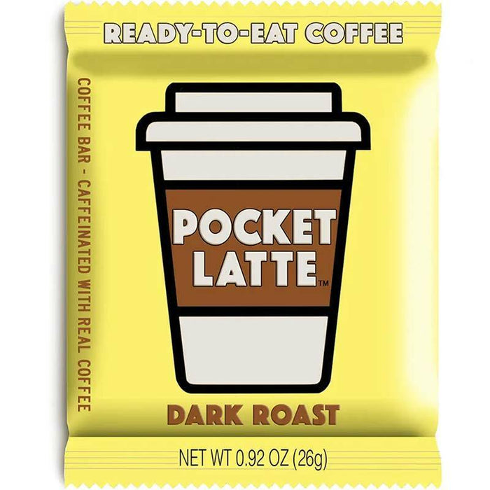 Pocket Latte - Caffeinated Dark Roast Coffee Chocolate