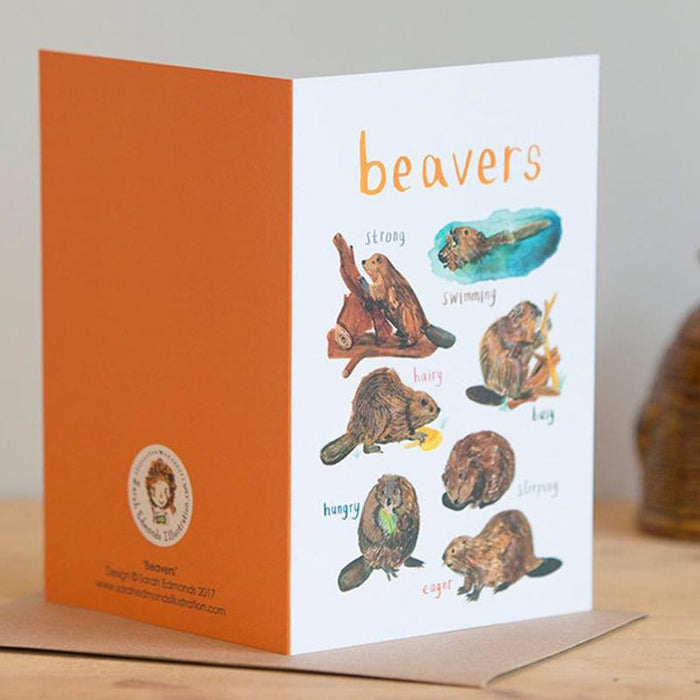 Beavers Greeting Card