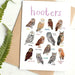 Hooters Dirty Bird Pun Greeting Card