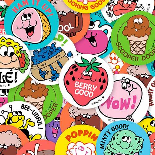 Scratch 'n Sniff Stickers