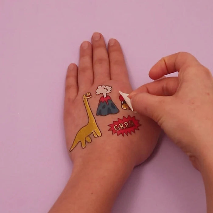 Dinosaur Temporary Tattoos