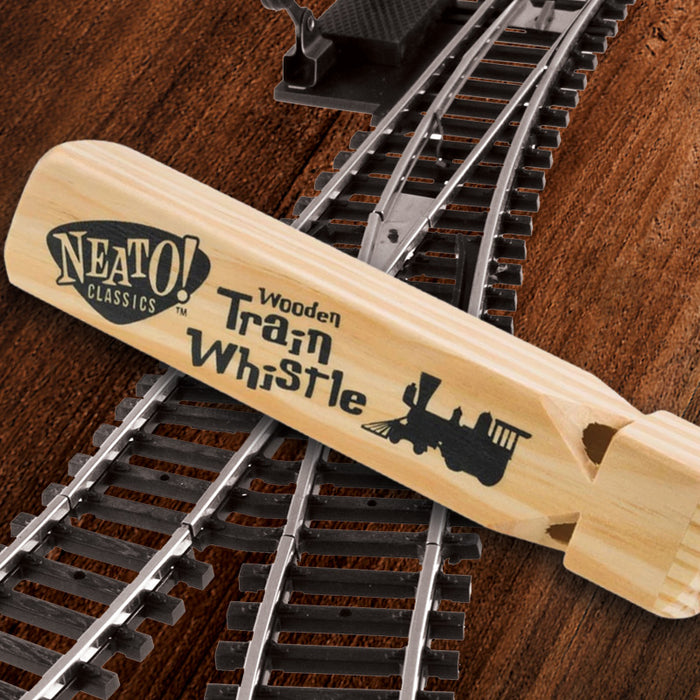 Classic Wooden Train Whistle