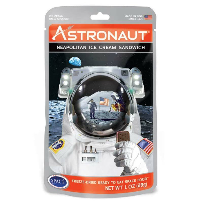 Astronaut Neapolitan Ice Cream Sandwich
