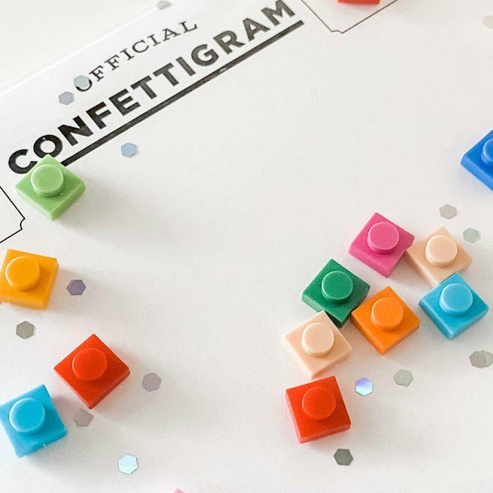 Building Blocks Confettigram