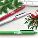 Ho! Ho! Hoe. Christmas Pen Set