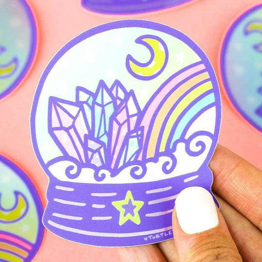 Holographic Crystal Ball Fortune Teller Sticker