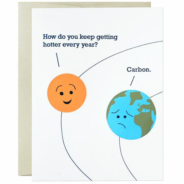 How Do You Keep Getting Hotter Every Year Birthday Card