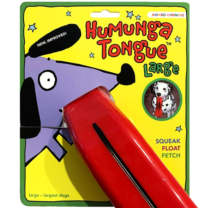 Humunga Tongue Dog Fetch Toy