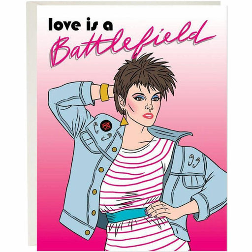 Love Is A Battlefield Relationship Card