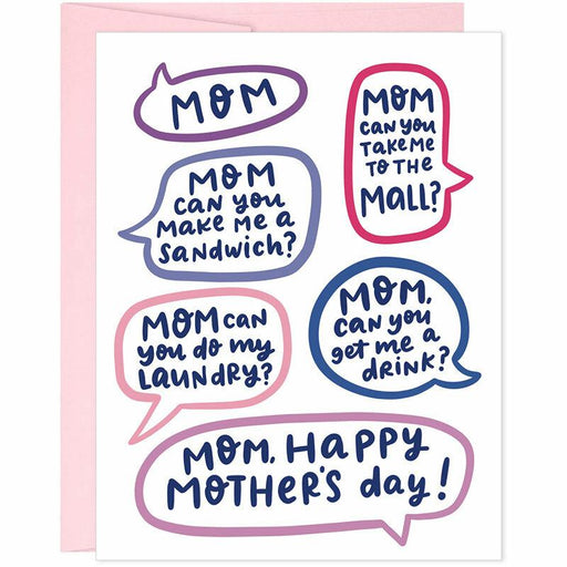 MOM! Can You? Mother's Day Card