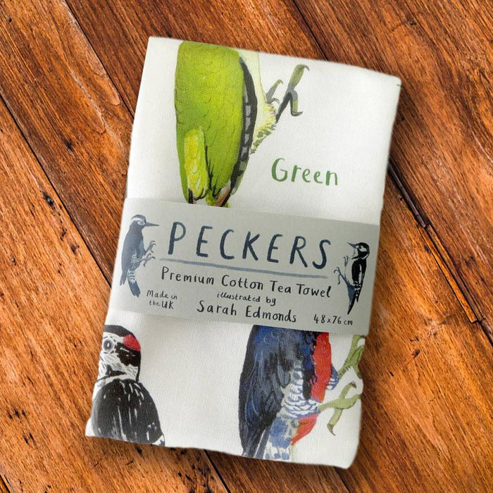 Pecker Bird Fowl Language Dish Towel