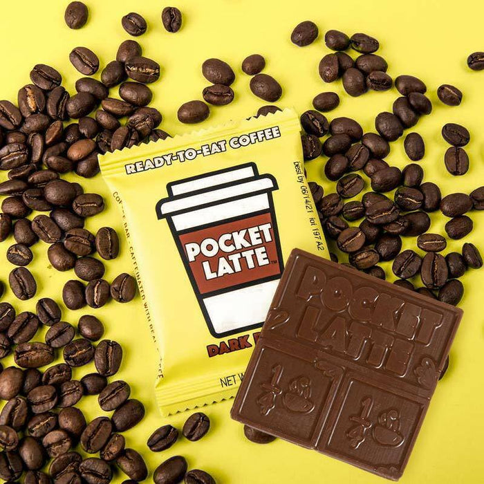 Pocket Latte - Caffeinated Dark Roast Coffee Chocolate