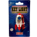 Retro Rocket Ship Keychain with LED + Sound