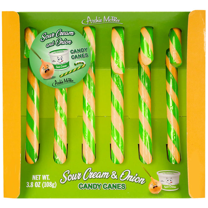Sour Cream + Onion Candy Canes