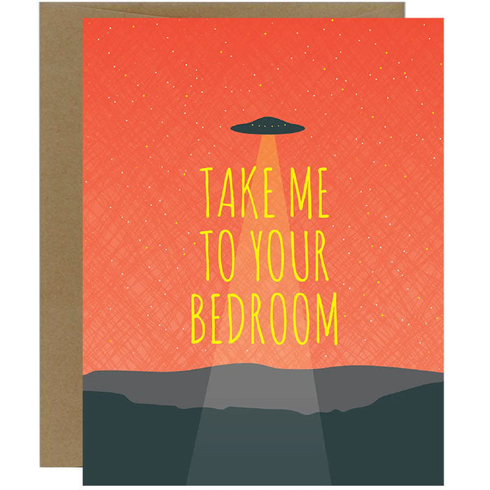 Take Me To Your Bedroom UFO Relationship Card