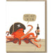 Thanks Matey Kraken Octopus Card