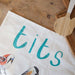 Tit Bird Fowl Language Dish Towel