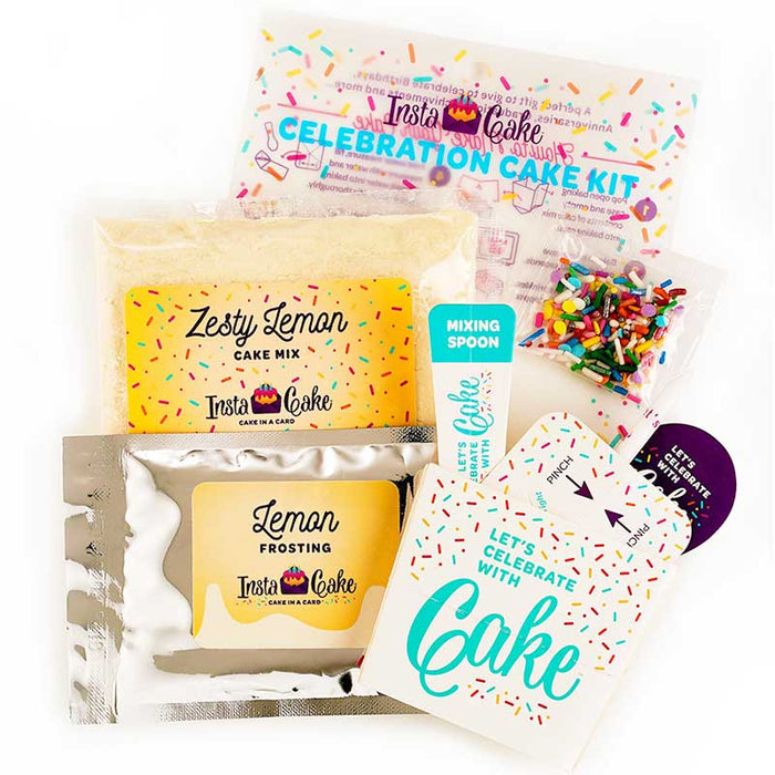 Zesty Lemon Celebration Cake Kit