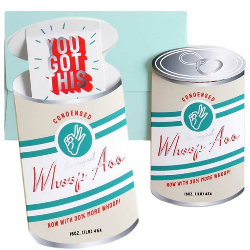 Whoop-Ass Encouragement Pop-Up Greeting Card
