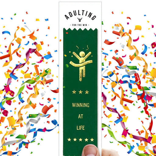 Winning At Life Award Ribbon