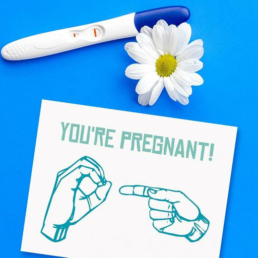 You're Pregnant! Greeting Card
