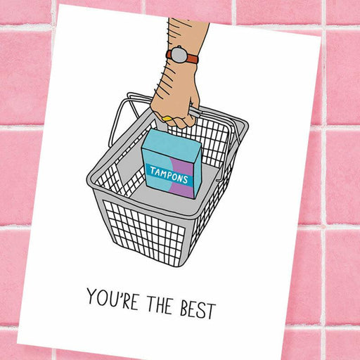 You're the Best Relationship Card